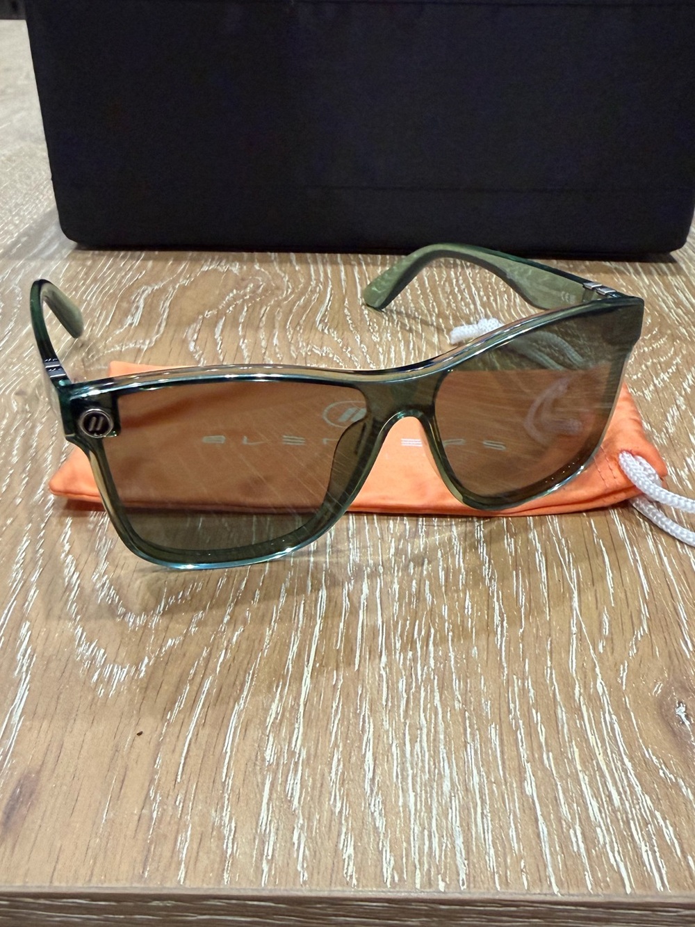 Blenders Eyewear “Sage Cage” Green Transparent Sunglasses